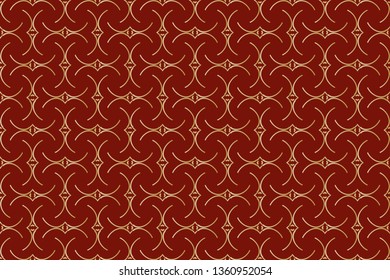 Abstract background. Colorful dynamic stylish wallpaper. Graphic illustration with wavy halftone design. Smart design for your business advert.  Vector illustration, brown color, brown pattern, 