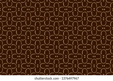 Abstract background. Colorful dynamic stylish wallpaper. Graphic illustration with wavy halftone design. Smart design for your business advert.  Vector illustration.Brown pattern, brown image,   