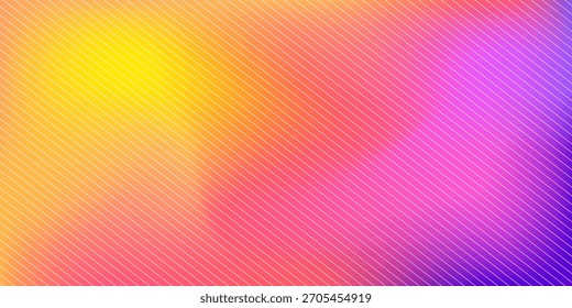 Fundo abstrato com uma onda dinâmica colorida. Linhas brilhantes no fundo brilhante.