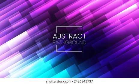 Abstract Background with Colorful Effect, Vector Illustration