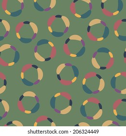 Abstract background with colorful elements