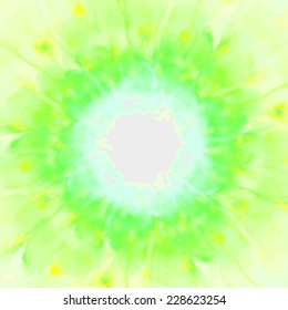 Abstract background with colorful floral pattern. Grungy and painterly effects added to the texture. Useful for web applications, printed media or as a design element for individual projects.