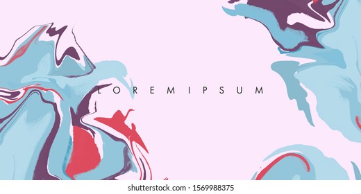 Abstract background with colorful fluid shapes. Vector illustration, eps10