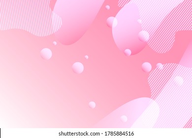 Abstract background with colorful fluid shapes, gradient waves, geometric lines, dynamical forms. Design for poster, banner, card. Abstract liquid illustration. 3D paper images with a subtle blend.