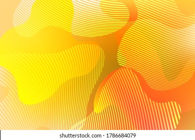 Abstract background with colorful fluid shapes, gradient waves, geometric lines, dynamical forms. Design for poster, banner, card. Abstract liquid illustration. 3D paper images with a subtle blend.