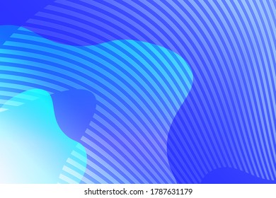 Fondo abstracto con formas fluidas coloridas, ondas degradadas, líneas geométricas, formas dinámicas. Diseño para afiches, pancartas, tarjetas. Ilustración líquida abstracta. Imágenes en papel 3D con una sutil mezcla.