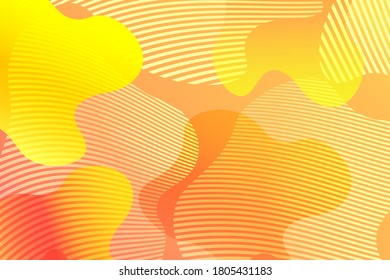 Abstract background with colorful fluid shapes, gradient waves, geometric lines, dynamical forms. Design for poster, banner, card. Abstract liquid illustration. 3D paper images with a subtle blend.