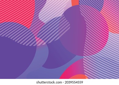 Abstract background with colorful fluid shapes, gradient waves, geometric lines, dynamical forms. Design for poster, banner, card. Abstract liquid illustration. 3D paper images with a subtle blend.