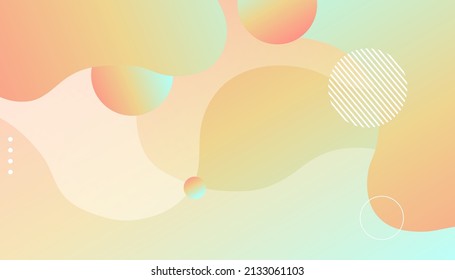 Abstract background with colorful and fluid wave. Dynamic shapes composition and elements. Modern design in Eps10 vector illustration