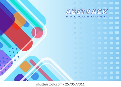 abstract background colorful geometric background