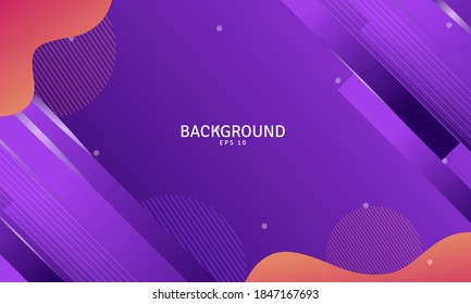 Abstract background, colorful geometric design background, trendy gradient concept, vector