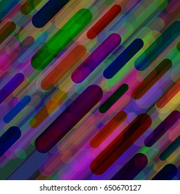 Abstract background with colorful geometric lines. Vector backdrop