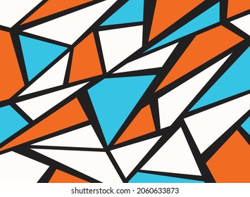 Abstrakter Hintergrund mit buntem geometrischem Muster