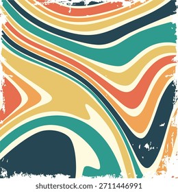 fundo abstrato com padrão geométrico colorido. Uma imagem de fundo abstrata com um fluido, redemoinho padrão reminiscente de mármore líquido ou tinta acrílica derramando.
