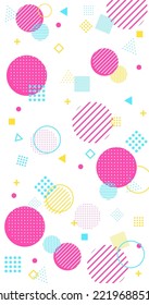 abstract background with colorful geometric patterns.