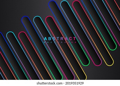 Abstrakter Hintergrund mit bunter geometrischer Form