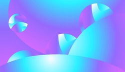 Abstract background with colorful geometric shapes. Vector illustration for your design.
