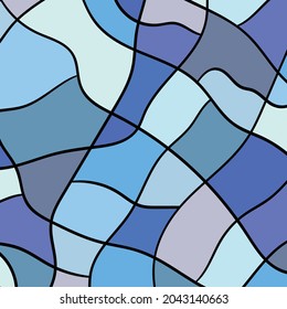 Abstract background with colorful geometric shapes. Design for poster, banner, card. Rainbow abstract round, triangles illustration. 3D paper grid with a subtle blend of bright colors. Copy space.