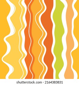 Abstract background with colorful geometric shapes. Rainbow seamless pattern.  Gradient waves, lines, dynamical forms. Design for poster, fabric, textile.