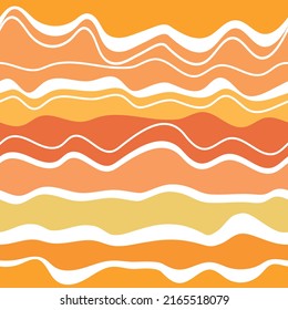 Abstract background with colorful geometric shapes. Rainbow seamless pattern.  Gradient waves, lines, dynamical forms. Design for poster, fabric, textile.