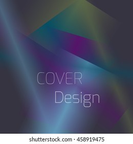 Abstract background with colorful geometric shapes. Texture pattern for covers, banners, booklets, etc. For web or printed media.