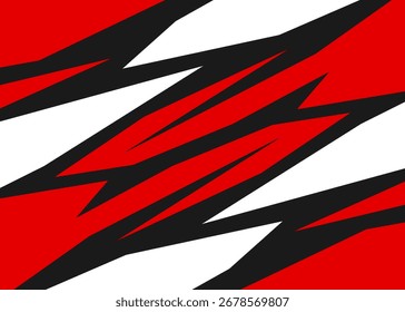 Abstract background with colorful geometric spike pattern