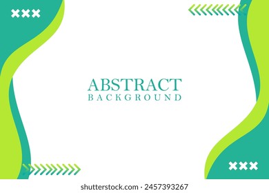 Abstrakter Hintergrund Buntes Farbverlaufdesign, Weiß Grün Moderner Bildschirmhintergrund Banner Hintergrund