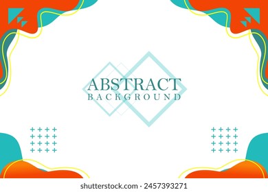 abstract background colorful gradient design, white green modern wallpaper banner background