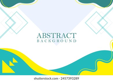 abstract background colorful gradient design, white green modern wallpaper banner background