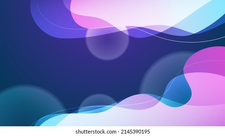 Abstract background with colorful gradient geometric shapes texture decoration. Vector illustration for presentation design, annual report, tech banner, web header