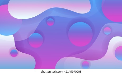 Abstract background with colorful gradient geometric shapes texture decoration. Vector illustration for presentation design, annual report, tech banner, web header