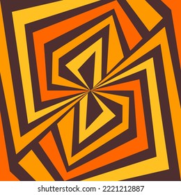 Fondo abstracto con un patrón de línea de ilusión colorido y gradiente