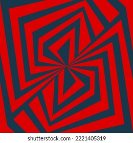 Fondo abstracto con un patrón de línea de ilusión colorido y gradiente