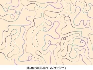 abstract background with colorful gradient line wave pattern