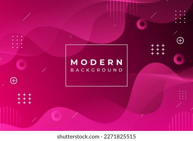 abstract background, colorful, gradient pink and black line wave eps 10