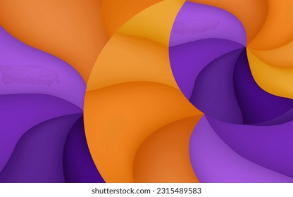 fondo abstracto gradiente colorido morado naranja para el diseño de cumpleaños de vacaciones de verano