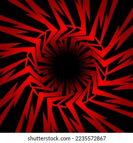 Fondo abstracto con el patrón de espirales de gradiente colorido