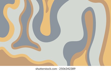 Abstractas ​ arte​ impresión. Primer plano​ fondo abstracto con gradiente colorido. Fondo de pantalla gráfico vibrante con diseño de rayas. Ilustración fluida del movimiento moderno. Fondo psicodélico de la onda de Griovy
