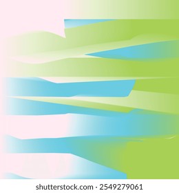 Fundo abstrato com gradiente colorido. Papel de parede gráfico vibrante com design de listras. Ilustração em 2D fluido