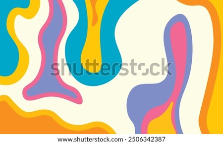 Abstract​ art​ print.Closeup​ abstract background with colorful gradient. Vibrant graphic wallpaper with stripes design. Fluid illustration of modern movement. Grioovy psychedelic wave background