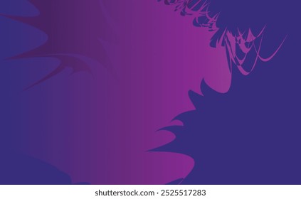  abstract background with colorful gradient waves