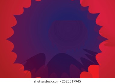  abstract background with colorful gradient waves