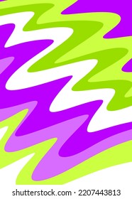 Fondo abstracto con un patrón de línea ondulada colorido y degradado