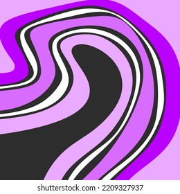 Abstract background with colorful and gradient wavy line pattern