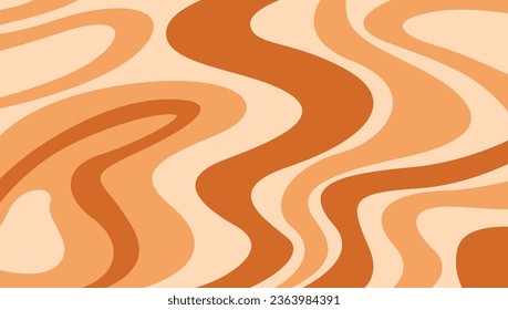 Abstract background with colorful and gradient wavy lines pattern
