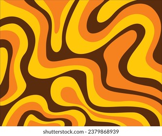 Abstract background with colorful and gradient wavy lines pattern	
