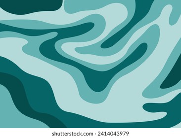 Abstract background with colorful and gradient wavy lines pattern