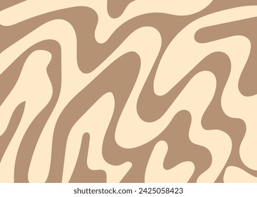 Abstract background with colorful and gradient wavy lines pattern	
