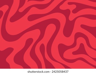 Abstract background with colorful and gradient wavy lines pattern	
