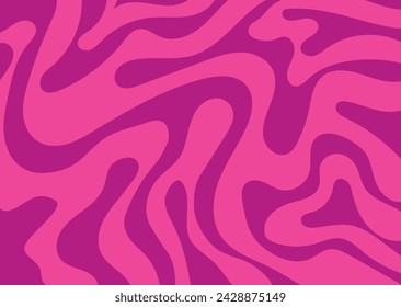 Abstract background with colorful and gradient wavy lines pattern	
